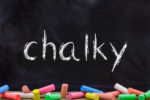 chalky