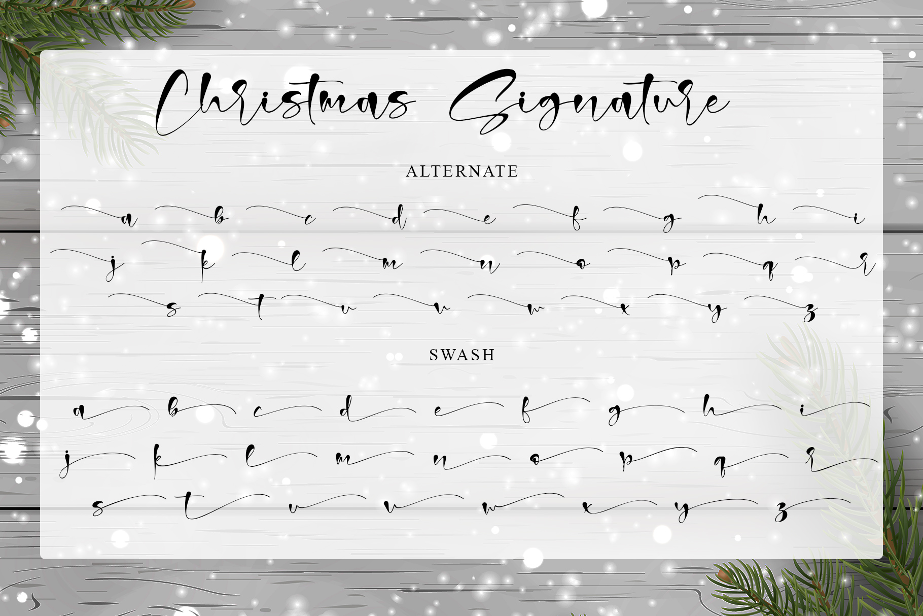 Christmas Signature