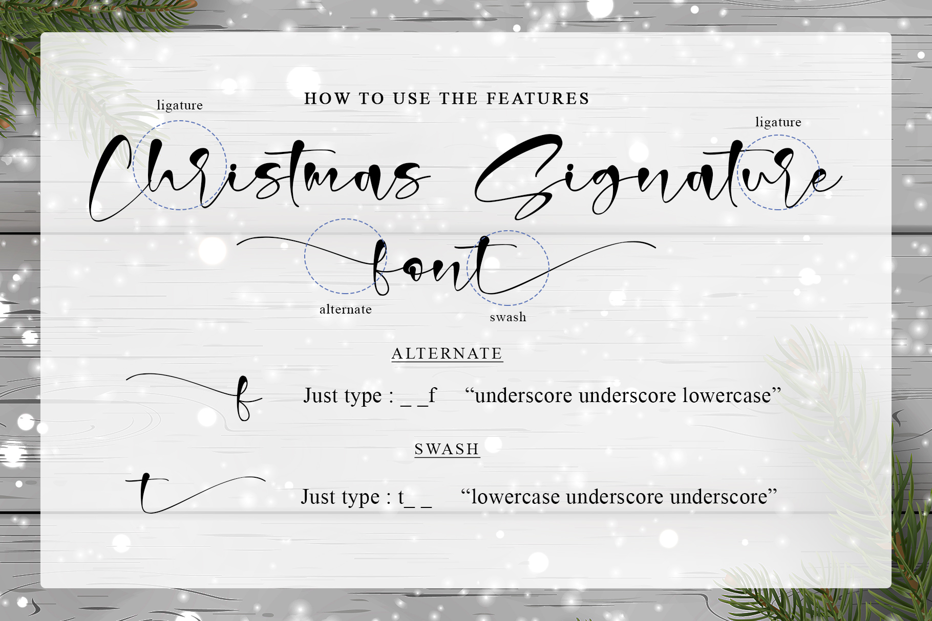 Christmas Signature