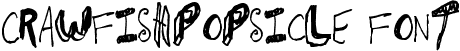 CrawfishPopsicle Font