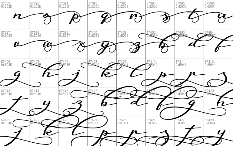 Comme Calligraphy