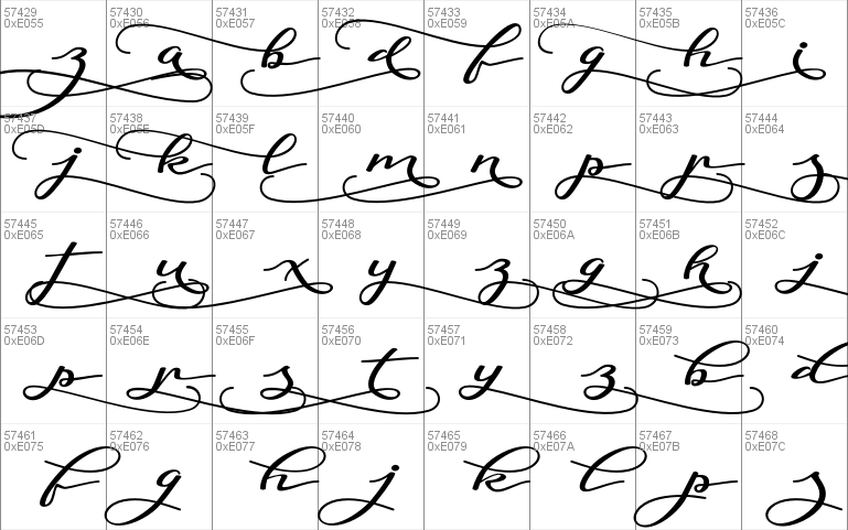 Comme Calligraphy