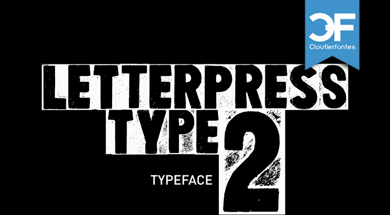 CF Letterpress Type Two PERSO