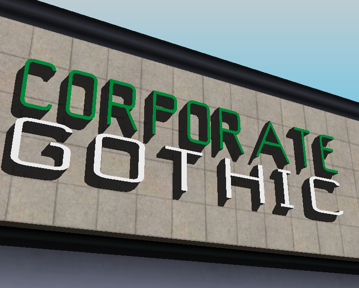 Corporate Gothic NBP