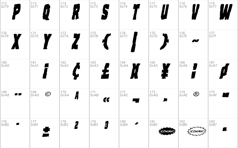 Clubber Lang Italic