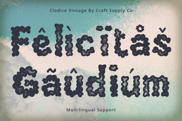 Clodice Vintage Demo Stamp