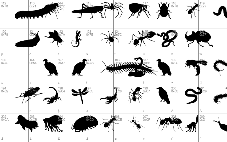 Creepy Crawlies