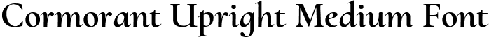 Cormorant Upright Medium Font