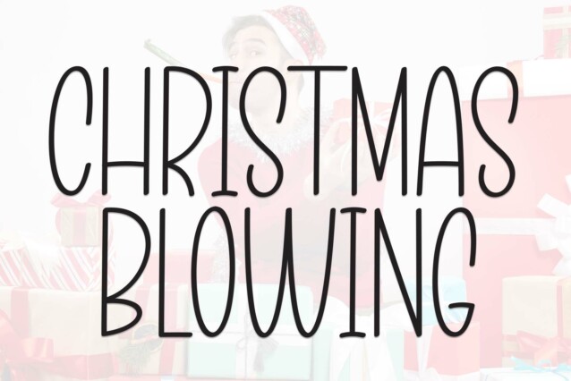 Christmas Blowing