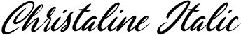 Christaline Italic