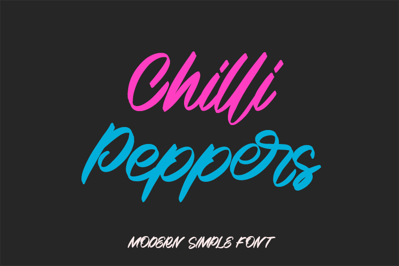 Chilli Peppers - personal use
