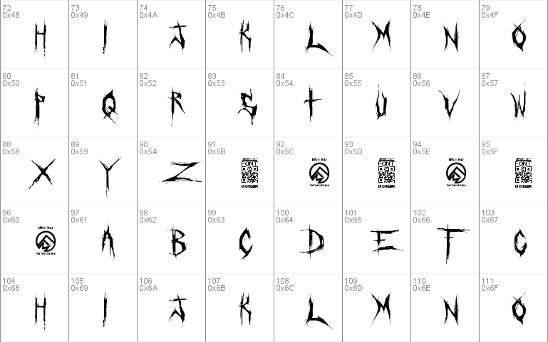 Crucifixion Regular Font