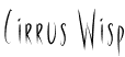 Cirrus Wisp