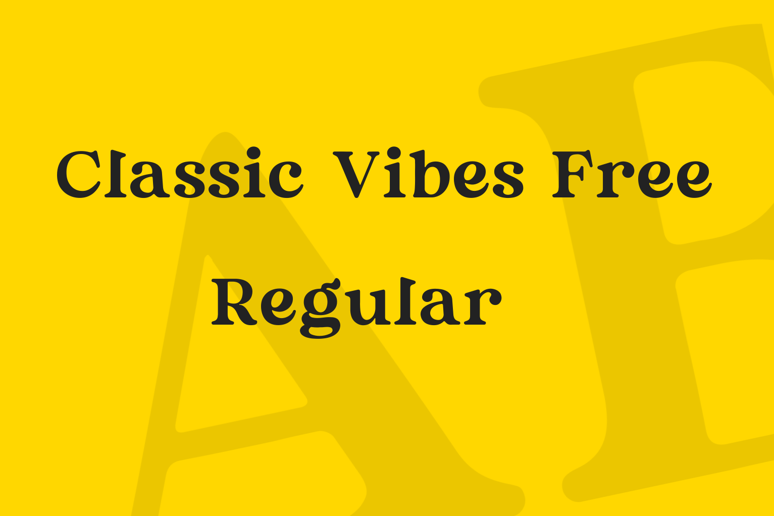 Classic Vibes Free