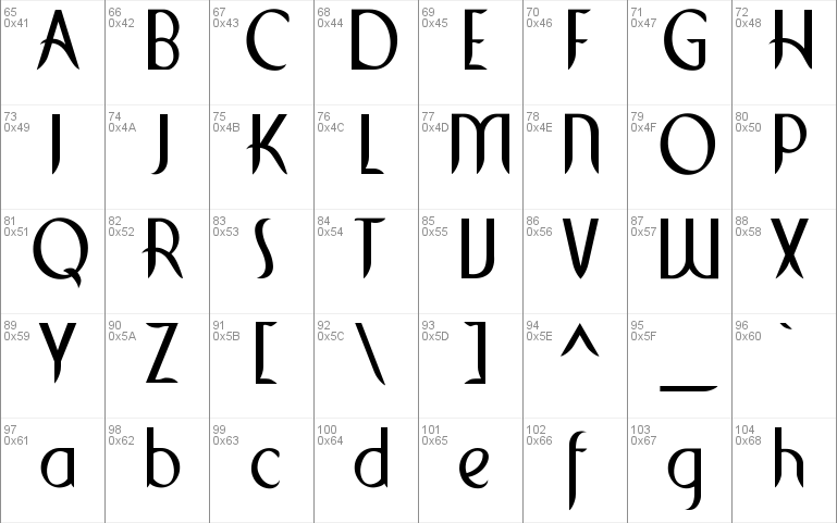 Cirrus Windows font - free for Personal