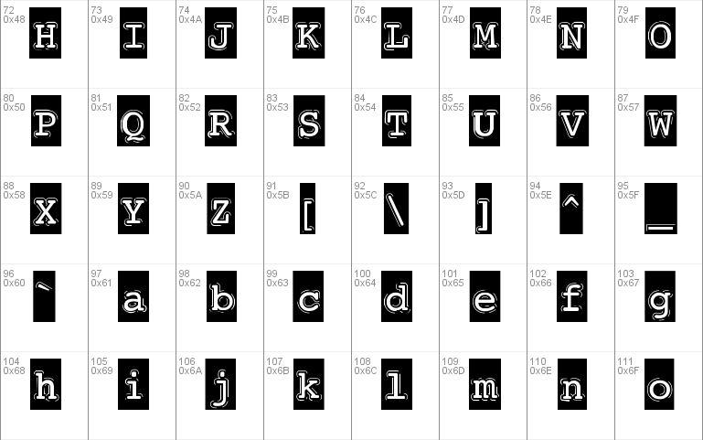 CBX-Labelmaker Windows font - free for Personal