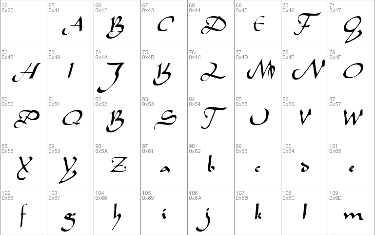 Caliph Regular Font