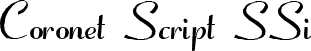 Coronet Script SSi