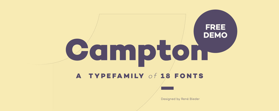 Campton Bold DEMO Font