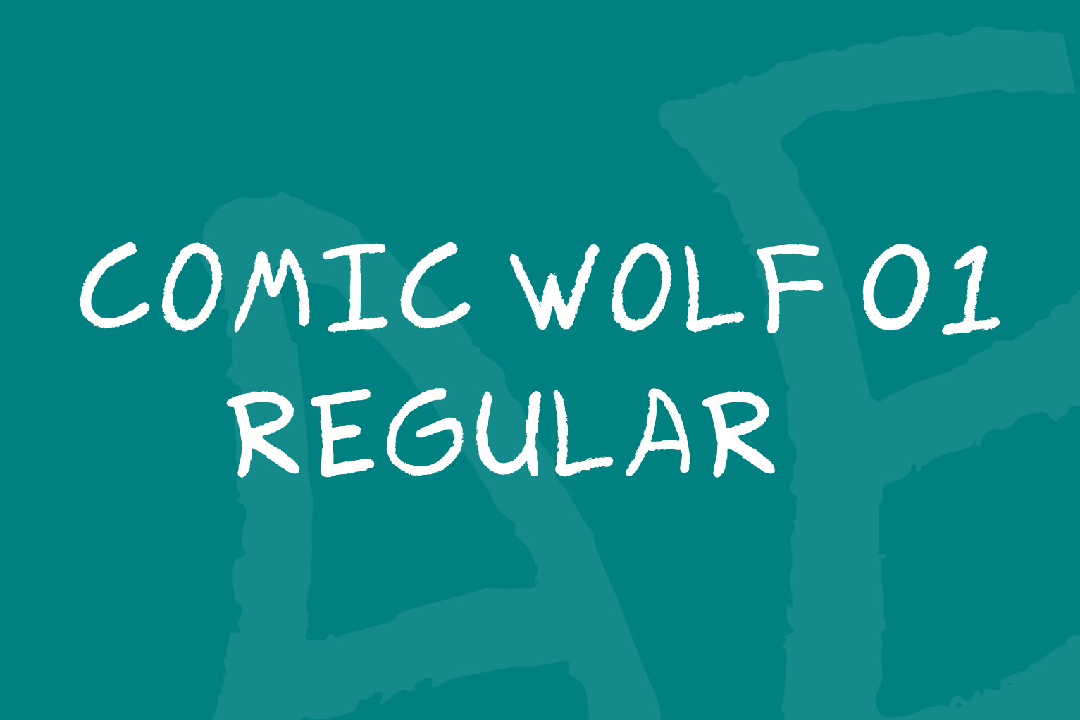 Comic Wolf 01