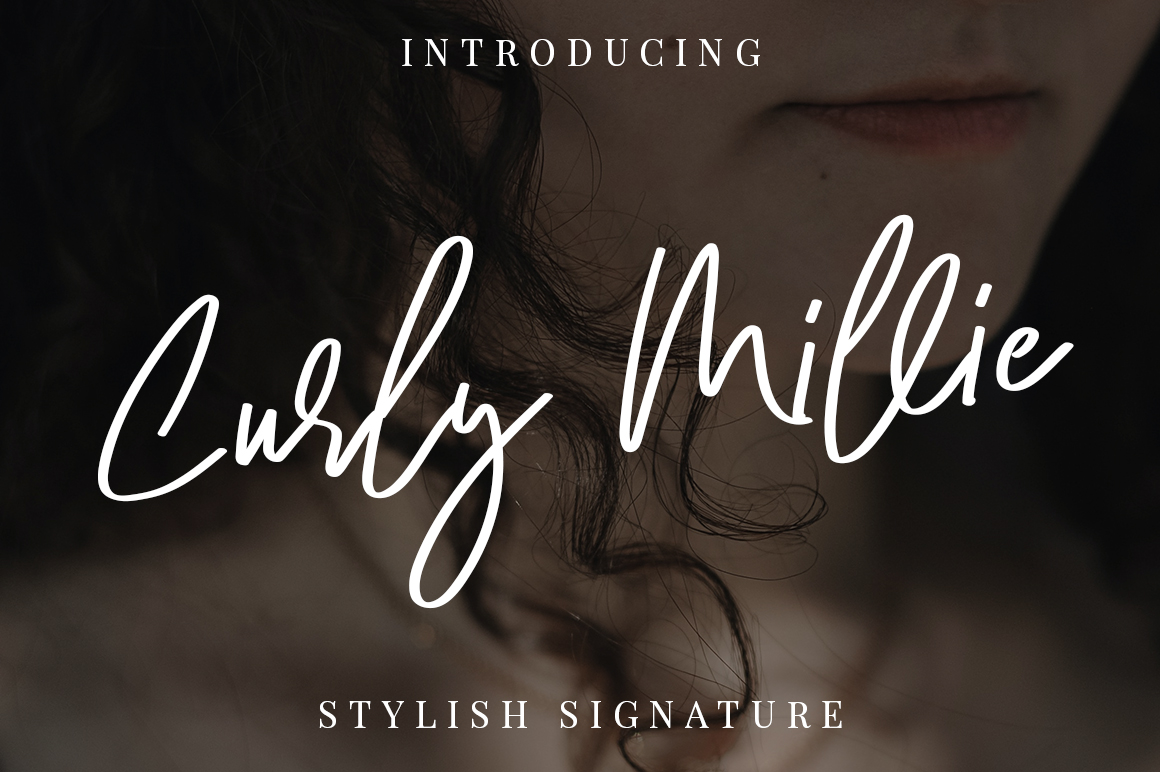 Curly Millie Windows font - free for Personal