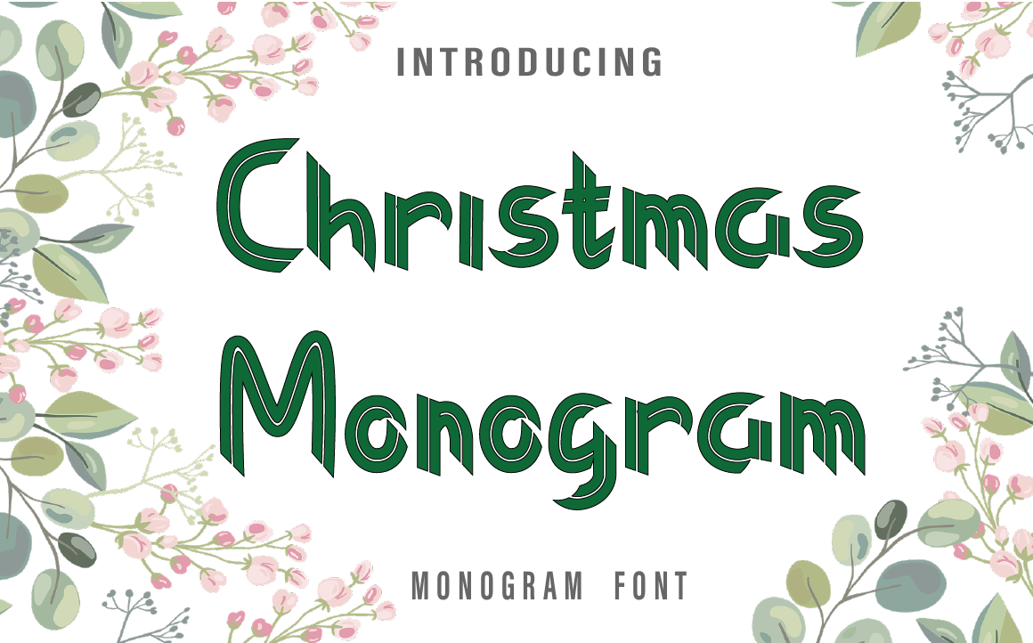 Christmas Monogram