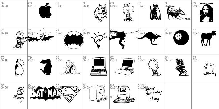 Chung's Dingbats