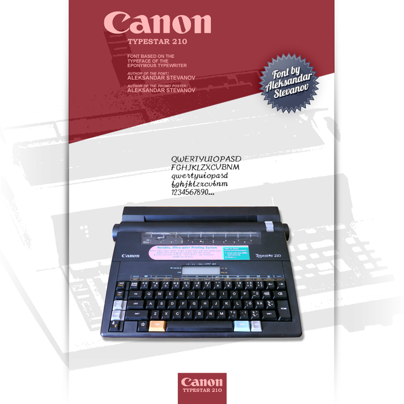 Canon TypeStar 210