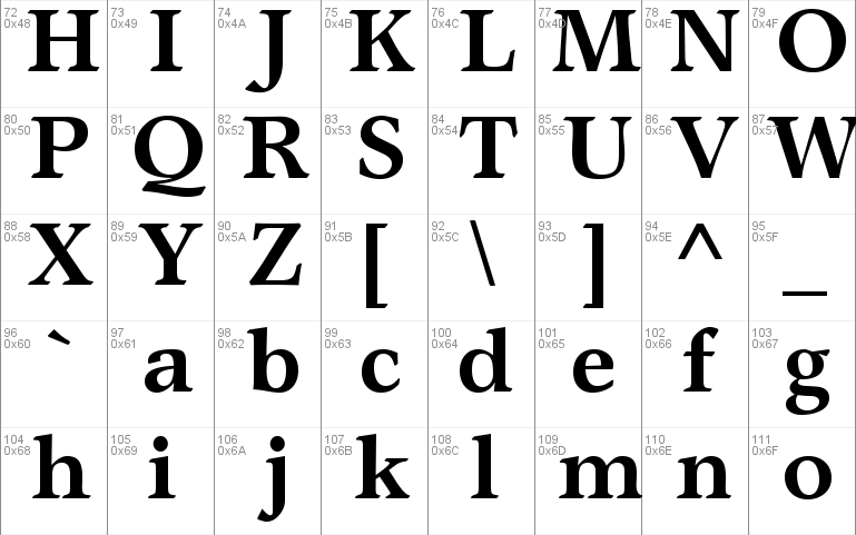 ClassicalSerif