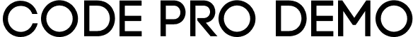Code Pro Demo