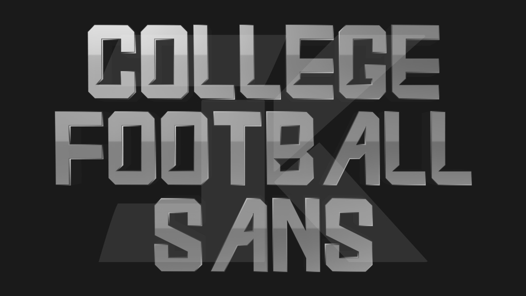 College Football Sans