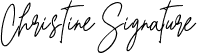 Christine Signature