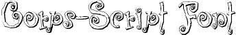 Corps-Script Font