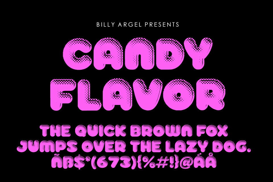 CANDY FLAVOR BACKGROUND