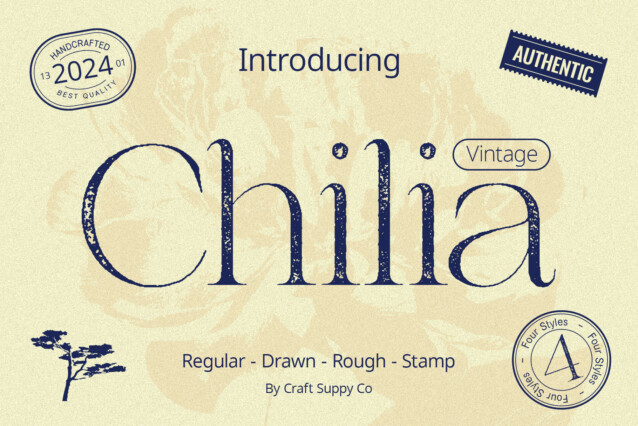 Chilia Vintage Demo Stamp