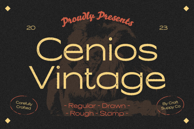Cenios Vintage Demo Stamp