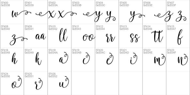 Calissha Script