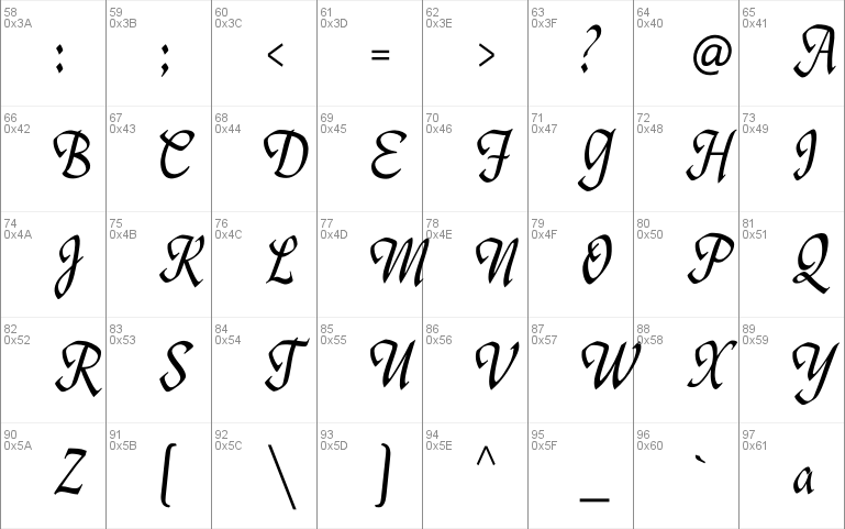 CaravanScript-CondensedRegular