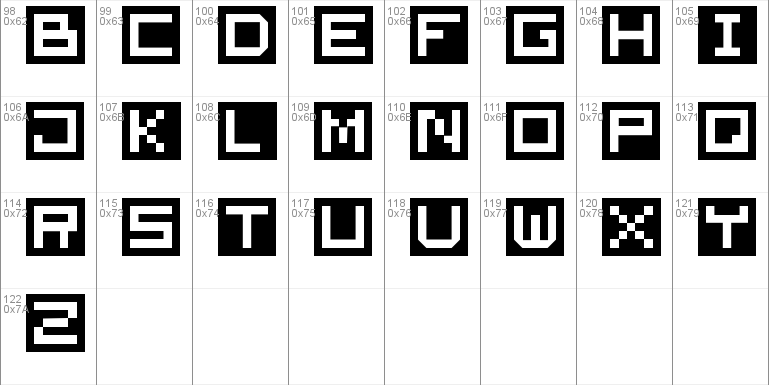 Cube Font 
