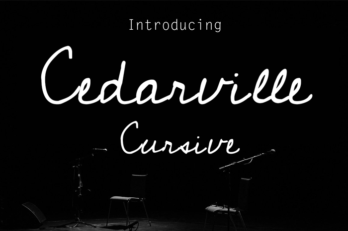 Cedarville Cursive