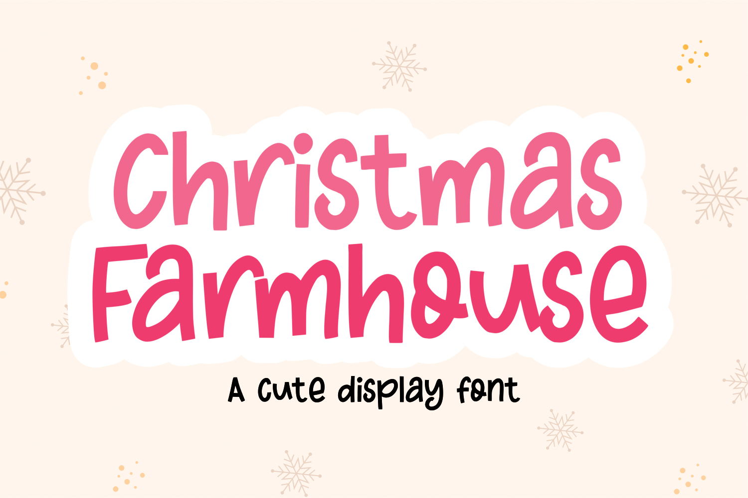 Christmas Farmhouse