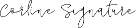 Corline Signature script