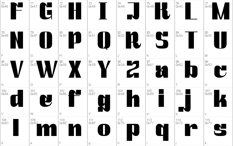 Cortes Demo Windows font - free for Personal