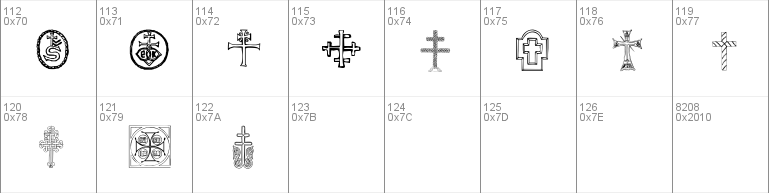 Christian Crosses IV