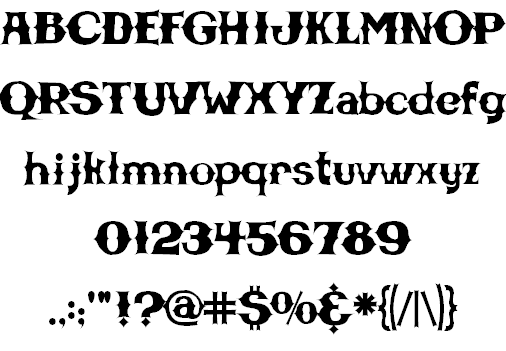 CBGB Font