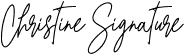 Christine Signature