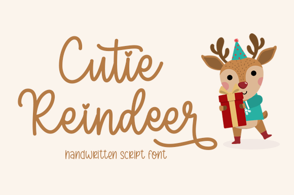 Cutie Reindeer