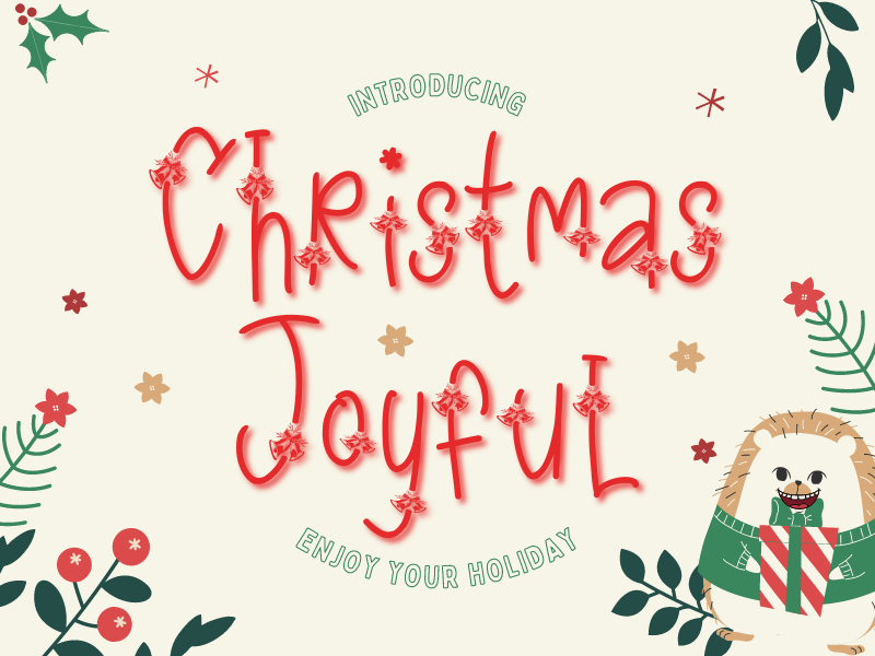 Christmas Joyful - Personal Use