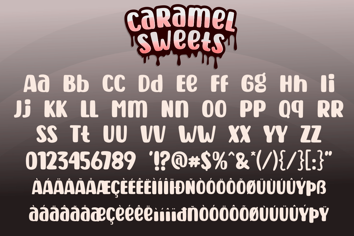 Caramel Sweets