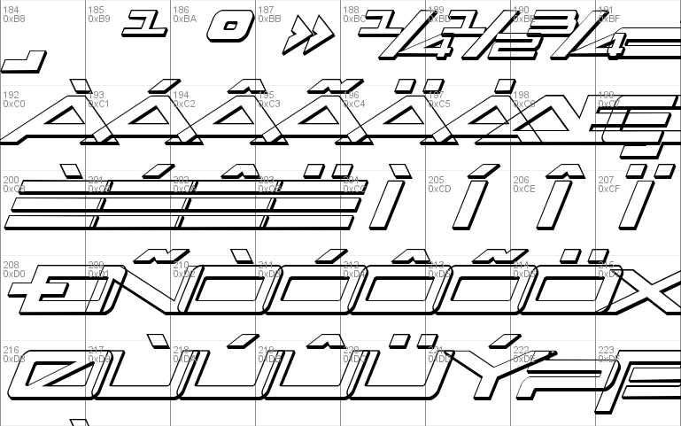 Capella 3D Italic